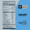 ZOA+ Zero Sugar Pre Workout Powder, Wild Berry – Bild 6